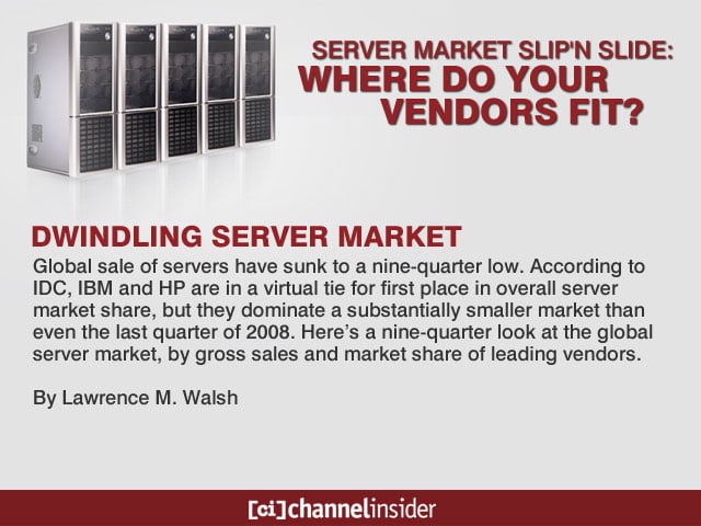 Server Market Slip n Slide Where Do Your Vendors Fit