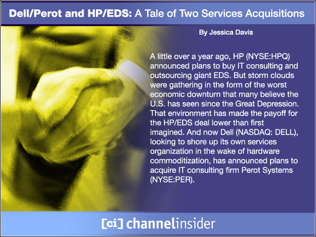 Dell/Perot and HP/EDS A Tale of Two Services Acquisitions