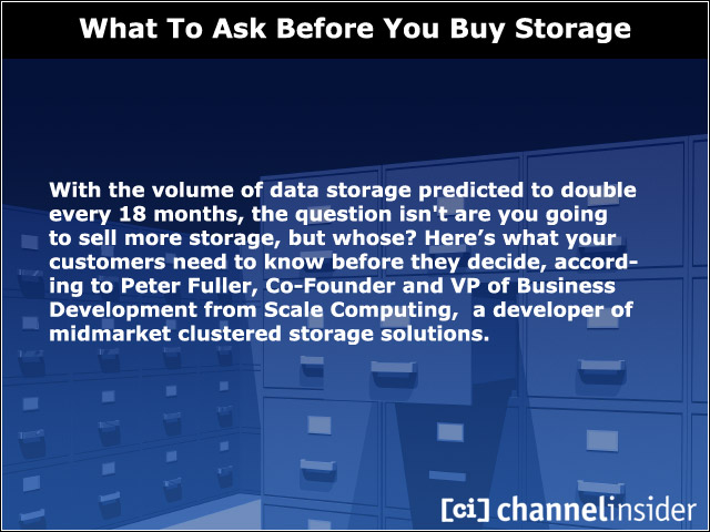 What To Ask Before You Buy Storage
