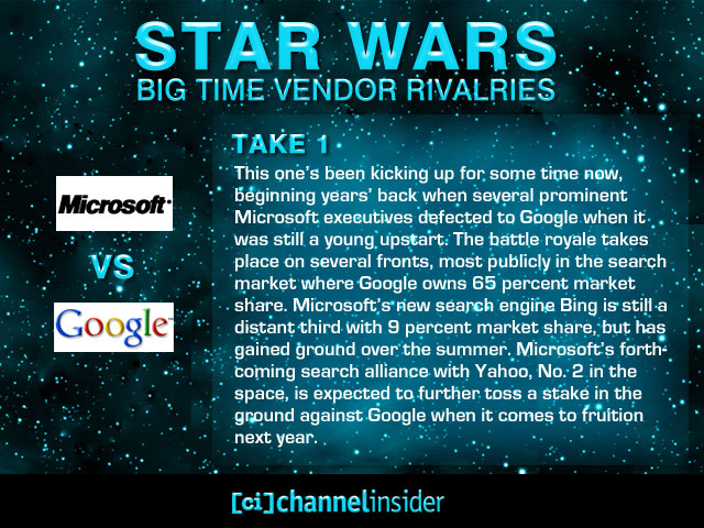 Star Wars Big Time Vendor Rivalries