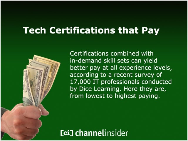 Tech Certifications that Pay