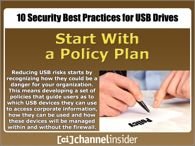 Start With a Policy Plan