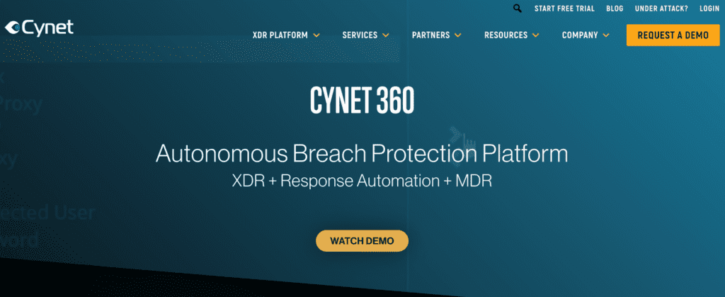 Cynet XDR