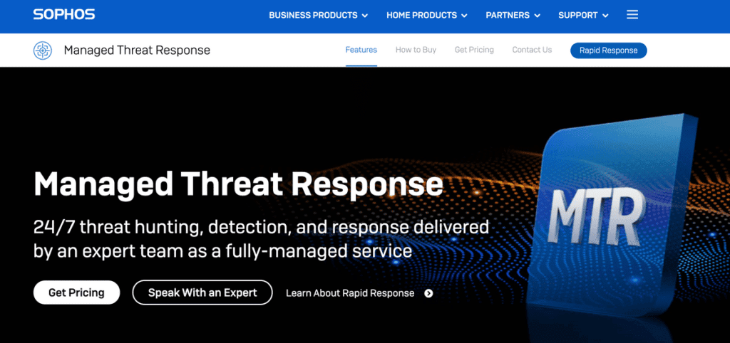 Sophos Managed Threat Response