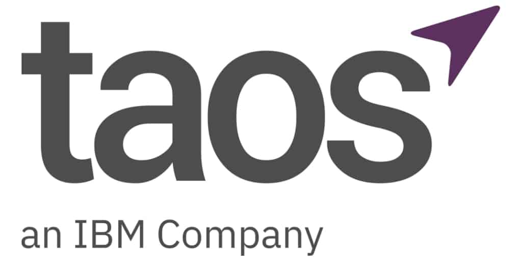 The logo for Taos (IBM)