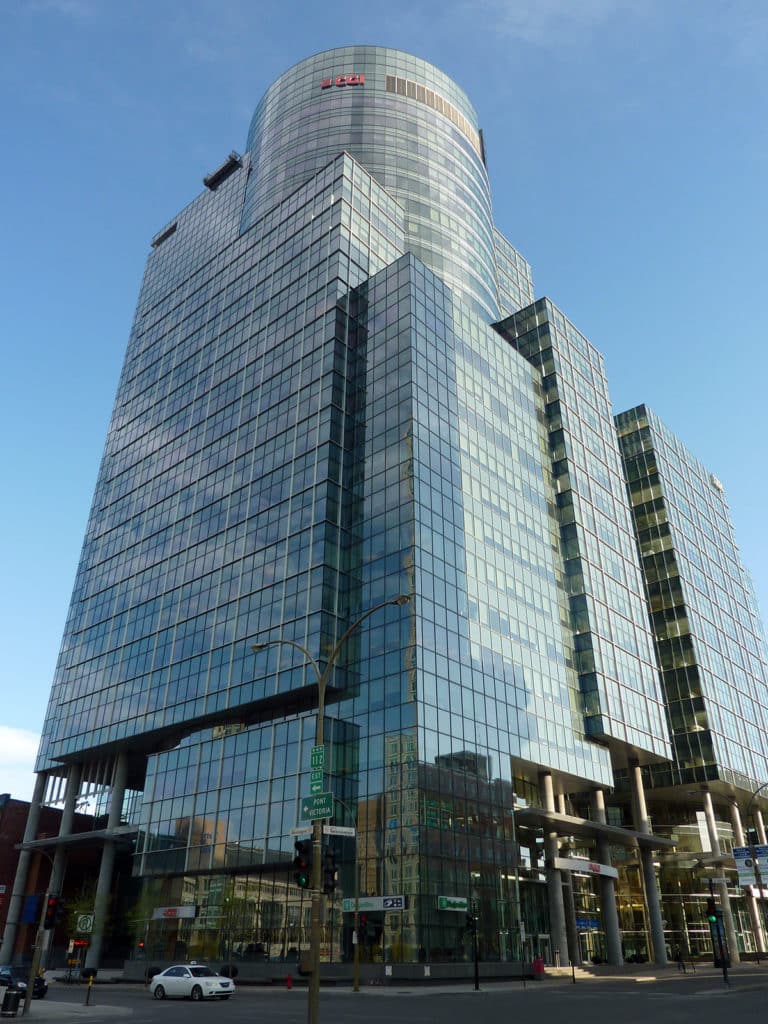 The international headquarters of CGI in Montreal, Canada.
