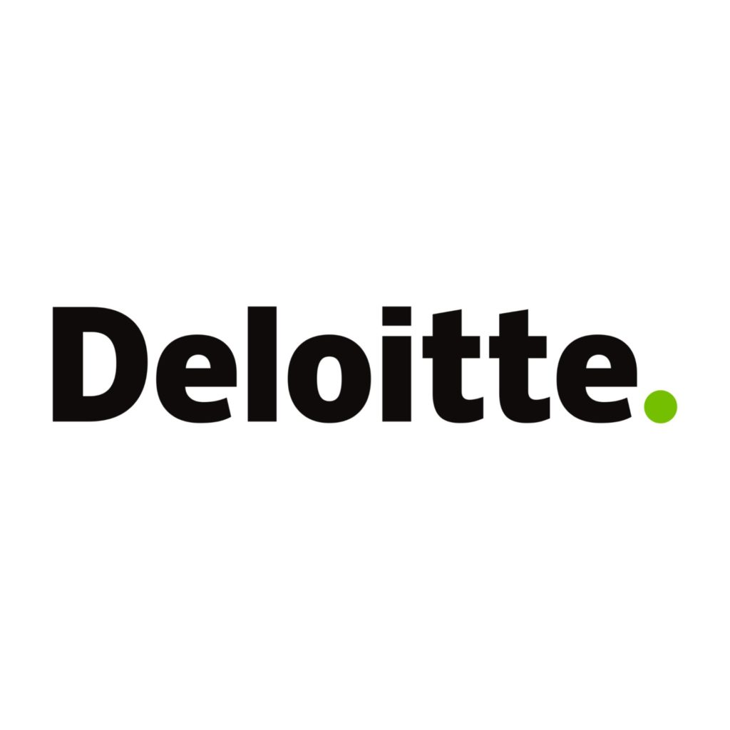 Deloitte logo.