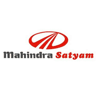 Mahindra Satyam logo.