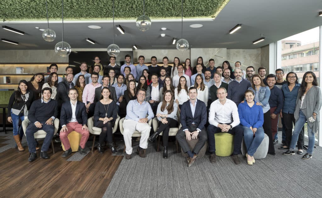 A picture of the BCG team in Bogota, Colombia.