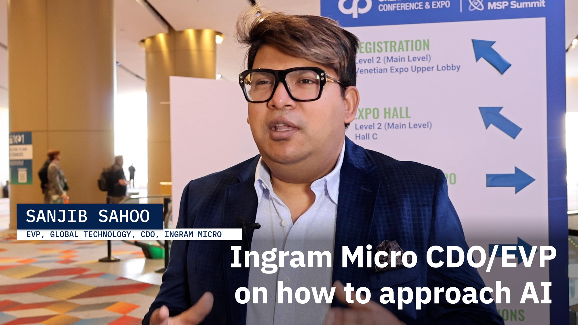 Video: Ingram Micro CDO on How To Approach Solving Problems with AI