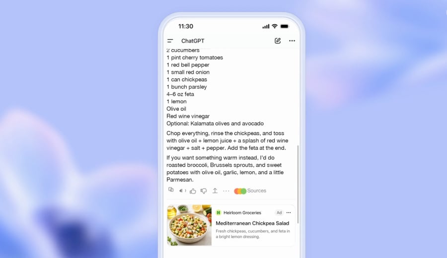 ChatGPT Ads Reach $1 Billion as OpenAI Expands Self-Service Access