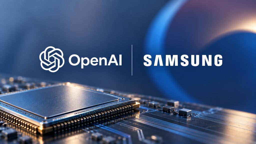 OpenAI Deepens Samsung Partnership Around Next-Gen AI Chips